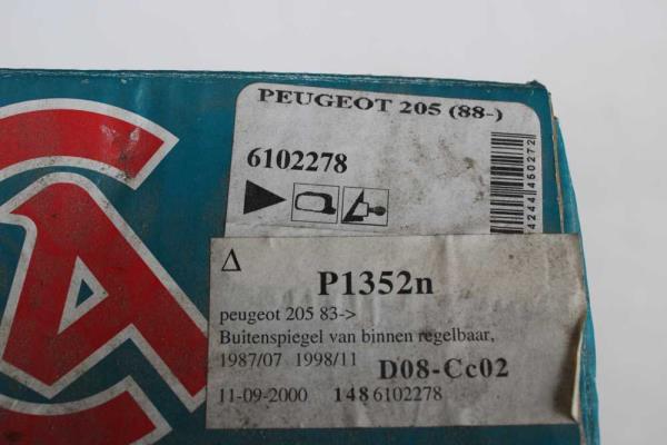 RETROVISEUR DROIT MANUEL PEUGEOT - Vue 3